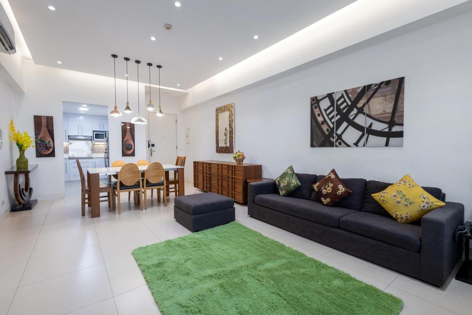 Ferienwohnung New 2Br Of 86Sqm With Parking & Netflix In Bgc Manila Exterior foto