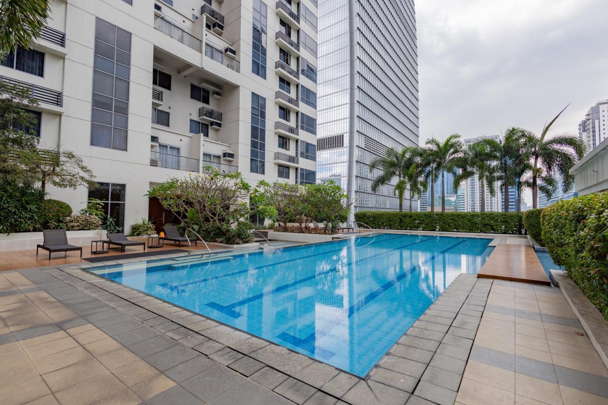 Ferienwohnung New 2Br Of 86Sqm With Parking & Netflix In Bgc Manila Exterior foto