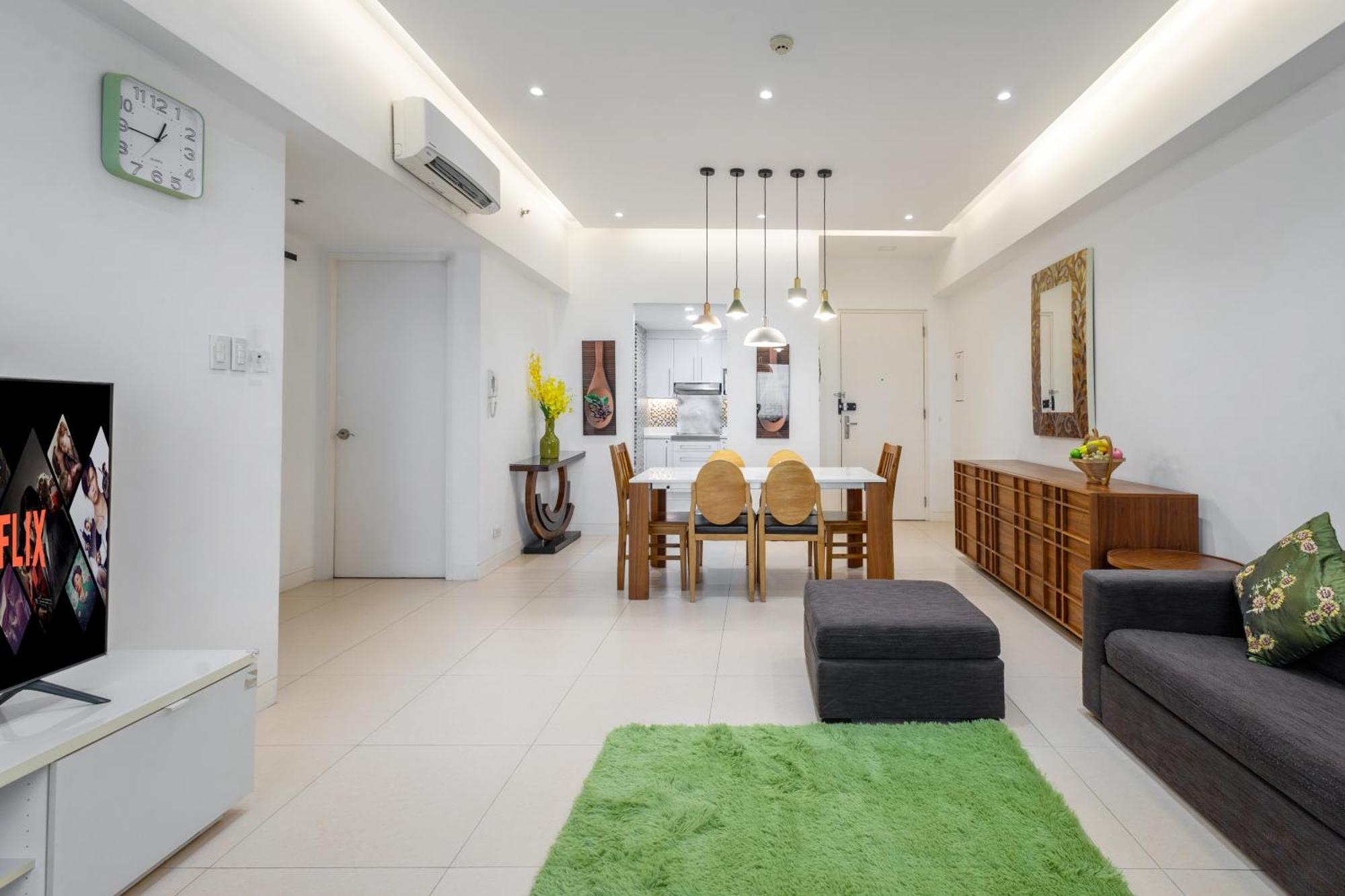 Ferienwohnung New 2Br Of 86Sqm With Parking & Netflix In Bgc Manila Exterior foto