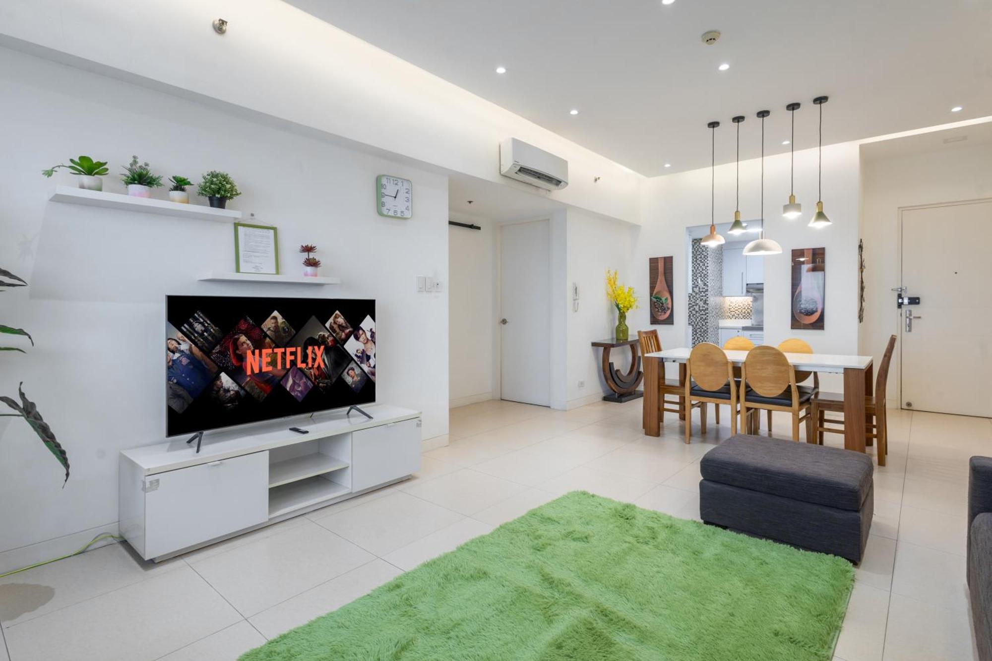 Ferienwohnung New 2Br Of 86Sqm With Parking & Netflix In Bgc Manila Exterior foto