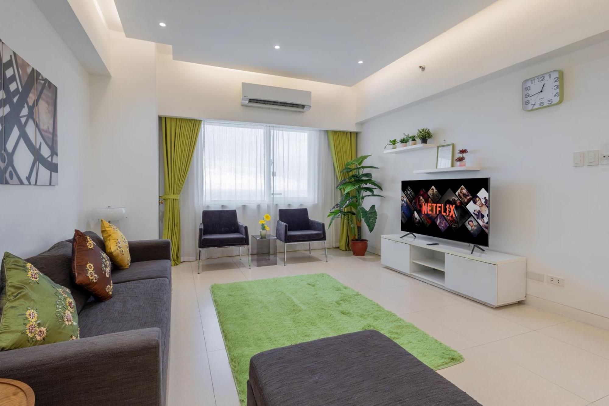 Ferienwohnung New 2Br Of 86Sqm With Parking & Netflix In Bgc Manila Exterior foto