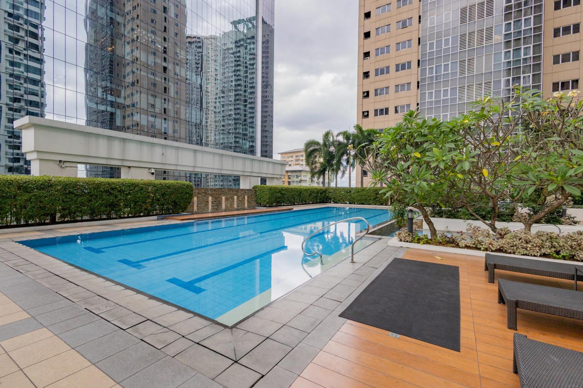 Ferienwohnung New 2Br Of 86Sqm With Parking & Netflix In Bgc Manila Exterior foto